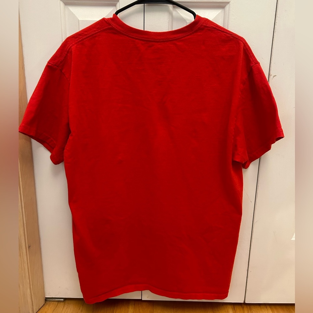 Red Adidas T-Shirt, Size Large - Picture 2 of 2